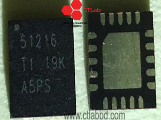 TPS51216RUKR pwm For Laptop repair or service_ctlabbd