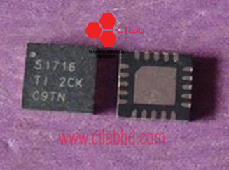 TPS51716RUKR TPS51716 51716 QFN20 ic chip pwm-For-Laptop-repair-or-service_ctlabbd
